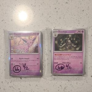 Pokemon Prismatic Evolutions Lot Of 66
